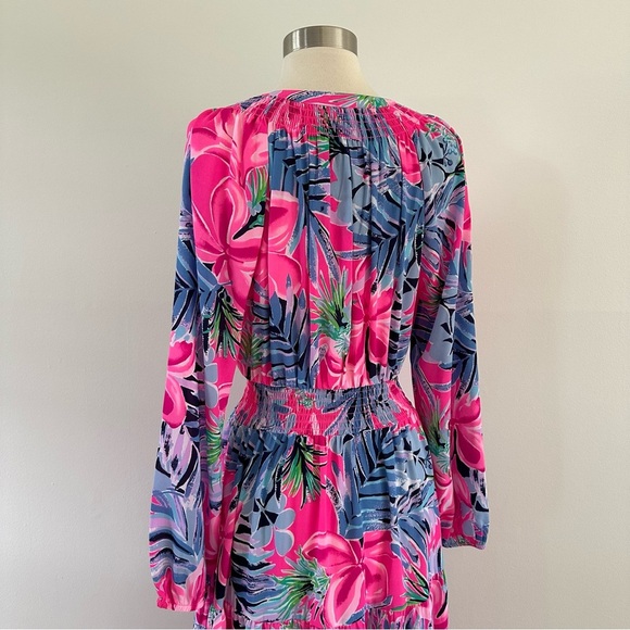 New NWOT Lilly Pulitzer Pauline Midi Dress M - Picture 9 of 12